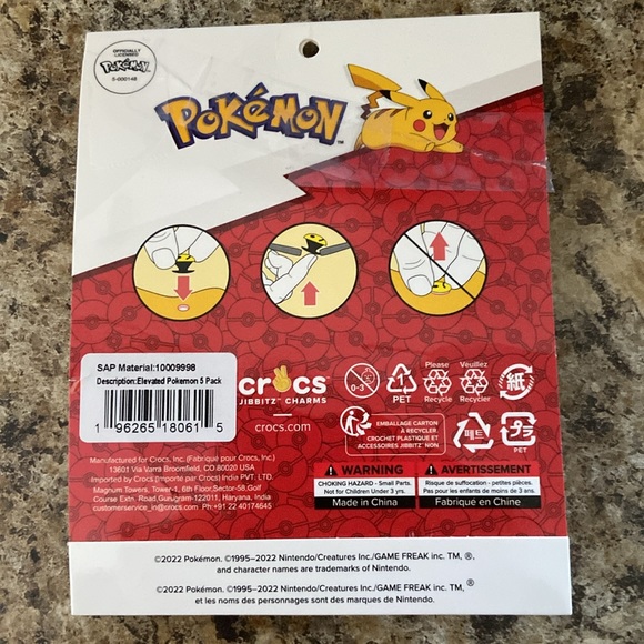 Crocs Jibbitz Pokémon brand new - Picture 2 of 2